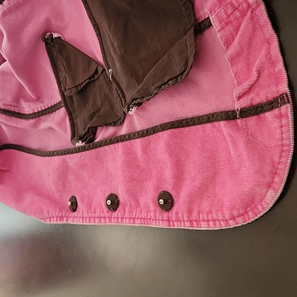 j.jill Pink Corduroy Spring Jacket - Size Small Petite - Picture 14 of 16